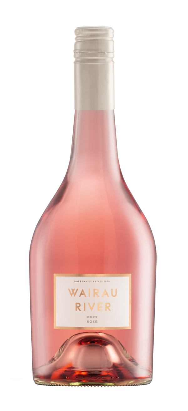 Reserve Rose Bottle in gorgeous shape, elegant label with a screwcap